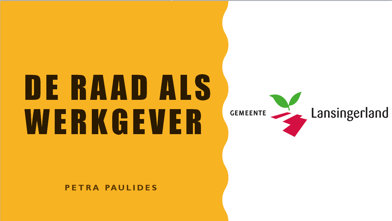 O2 De raad als werkgever